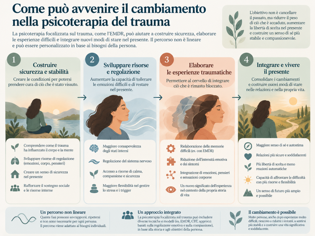 cos'è il trauma: Cambiamento e guarigione nel trauma